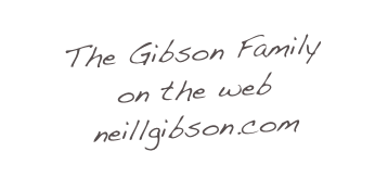 The Gibson Family on the web
neillgibson.com